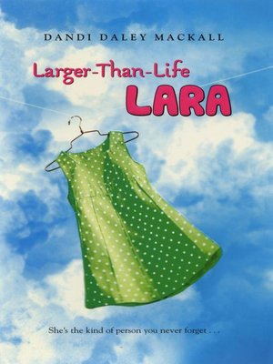 cover image of Larger-Than-Life Lara